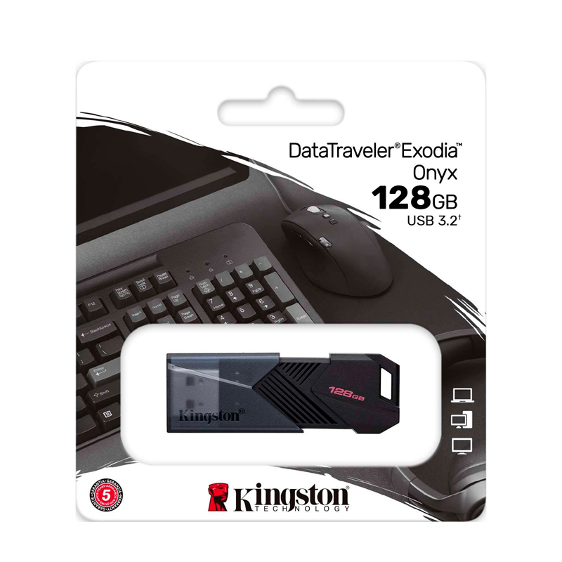 USB Flash Kingston DataTraveler Exodia Onyx, 128GB