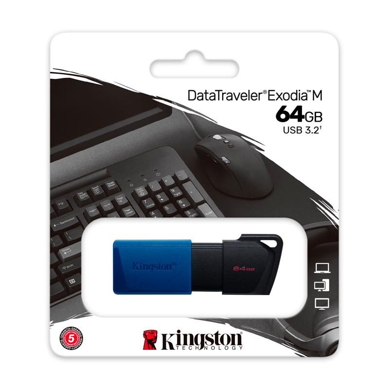 USB Flash Kingston DataTraveler Exodia M, 64GB