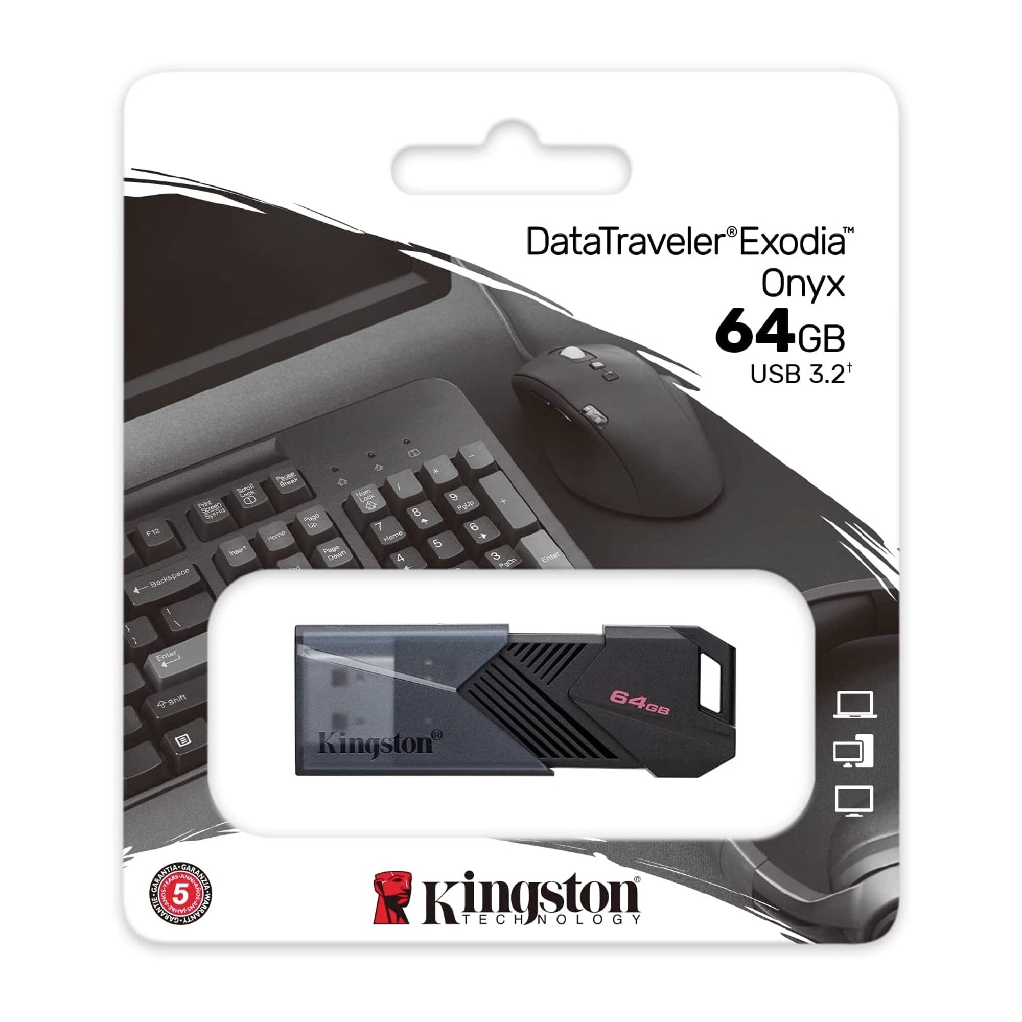 USB Flash Kingston DataTraveler Exodia Onyx 64GB