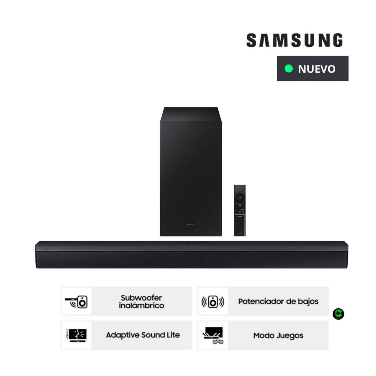 Barra de Sonido Samsung 2.1